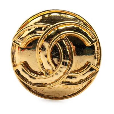 Pre-owned Chanel Brooch () In Gold