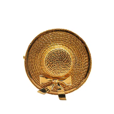 Pre-owned Chanel Brooch () In Gold