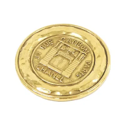 Pre-owned Chanel Brooch () In Gold