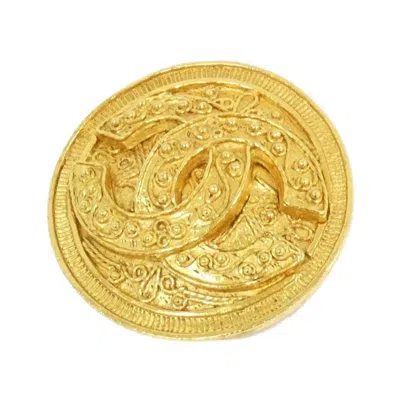 Pre-owned Chanel Brooch () In Gold