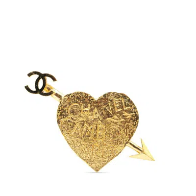 Pre-owned Chanel Brooch () In Gold