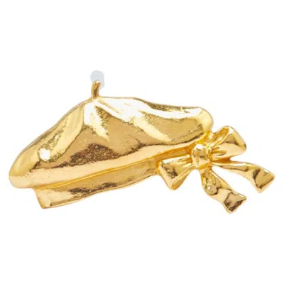 Pre-owned Chanel Brooch () In Gold