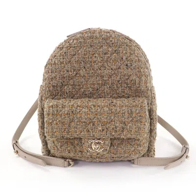 Pre-owned Chanel Brown Backpack ()