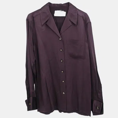Pre-owned Chanel Brown Blouse Shirt