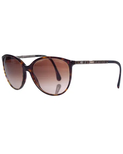 Pre-owned Chanel Brown Cat Eye Sunglasses (authentic Pre-loved)