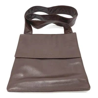 Pre-owned Chanel Brown Leather Shoulder Bag ()