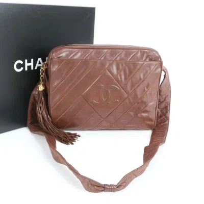 Pre-owned Chanel Brown Leather Shoulder Bag ()