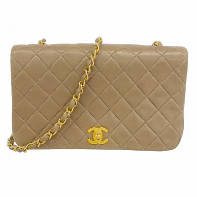 Pre-owned Chanel Brown Leather Shoulder Bag ()