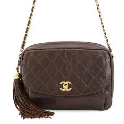 Pre-owned Chanel Brown Leather Shoulder Bag ()