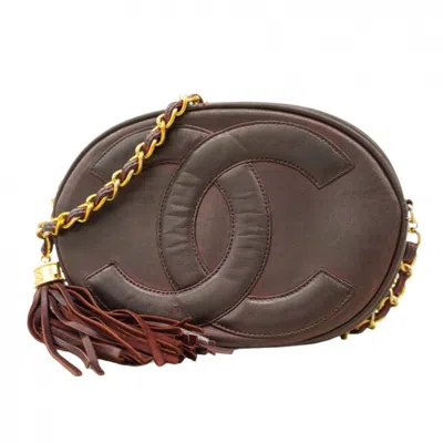 Pre-owned Chanel Brown Leather Shoulder Bag ()