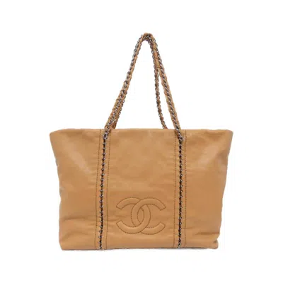 Pre-owned Chanel Brown Leather Shoulder Bag ()