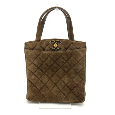 Pre-owned Chanel Brown Leather Tote Bag ()