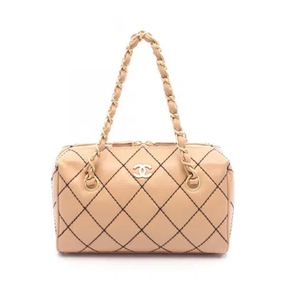 Pre-owned Chanel Brown Leather Tote Bag ()
