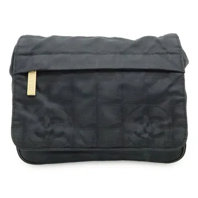 Pre-owned Chanel Brown Nylon Fanny Pack Shoulder Bag ()
