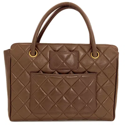 Pre-owned Chanel Brown Tote Bag ()