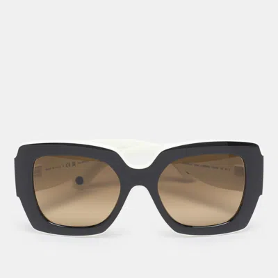 Pre-owned Chanel Brown/black Acetate 1656/m2 Polarized Butterfly Sunglasses