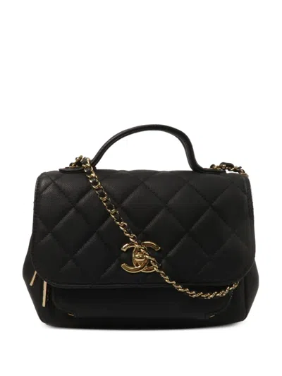 Pre-owned Chanel Business Affinity Tote Bag In Black