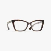 Chanel Butterfly Eyeglasses In Black