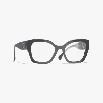 Chanel Butterfly Eyeglasses In Black