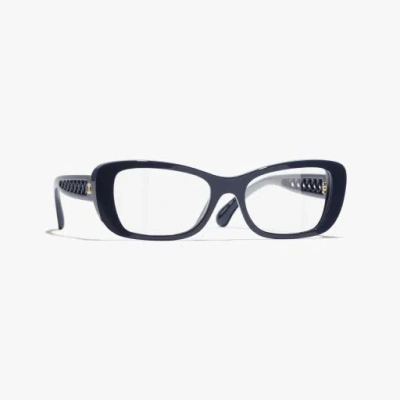 Chanel Butterfly Eyeglasses In Blue