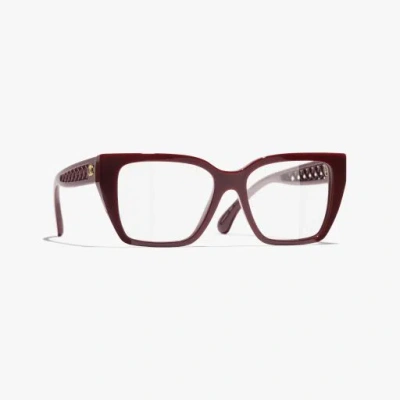Chanel Butterfly Eyeglasses In Brown