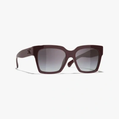 Chanel Butterfly Sunglasses In Brown