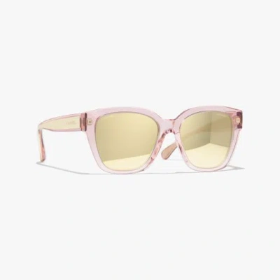Chanel Butterfly Sunglasses In Pink