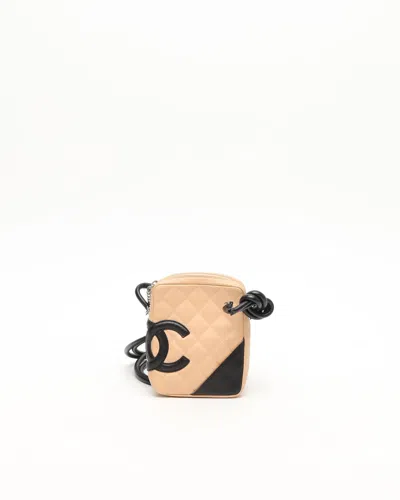 Chanel Cambon Ligne Crossbody Bag In Brown