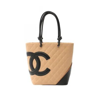 Pre-owned Chanel Cambon Ligne Tote Bag () In Multi