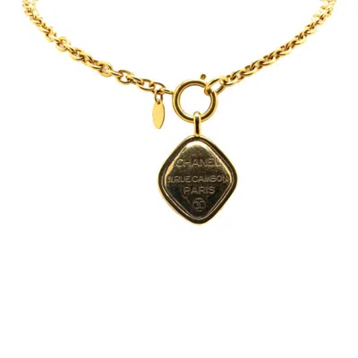 Pre-owned Chanel Cambon Necklace () In Gold