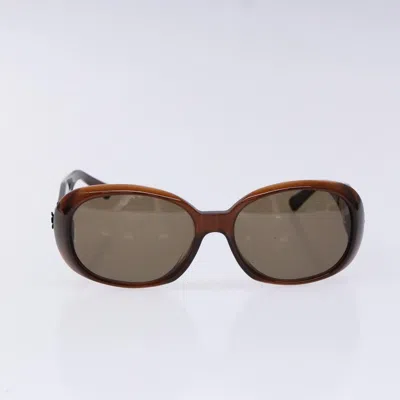 Pre-owned Chanel Camélia Sunglasses Plastic Plastic Sunglasse Accessory () In Brown