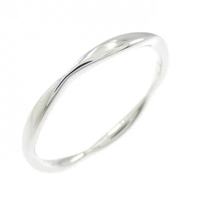 Pre-owned Chanel Camellia Band Ring ()