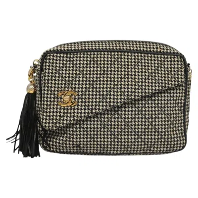 Pre-owned Chanel Camera Black Canvas Shoulder Bag ()