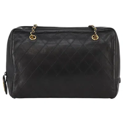 Pre-owned Chanel Camera Black Leather Shoulder Bag ()