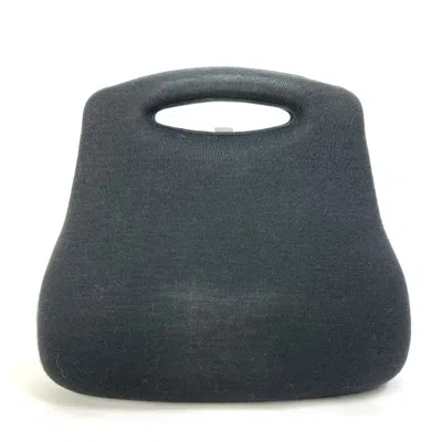 Pre-owned Chanel Canvas Handbag () In Black