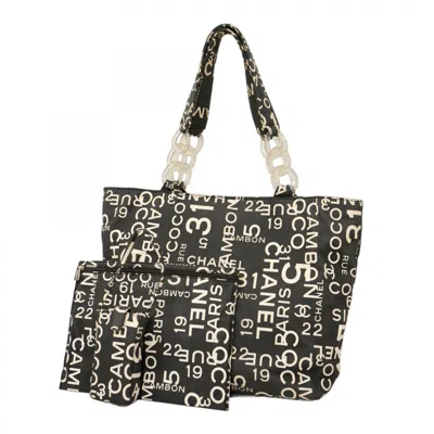Pre-owned Chanel Canvas Tote Bag () In Multi
