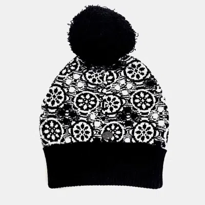 Pre-owned Chanel Cashmere Beanie In Black