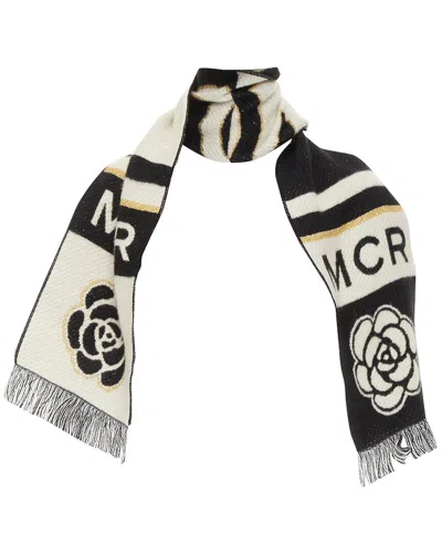 Pre-owned Chanel Cashmere Fringe Scarf (authentic Pre-loved)