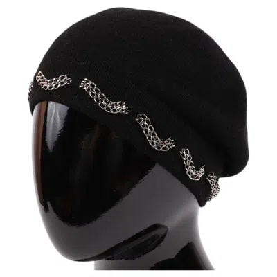 Pre-owned Chanel Cashmere Hat In Black