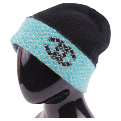 Pre-owned Chanel Cashmere Hat In Black