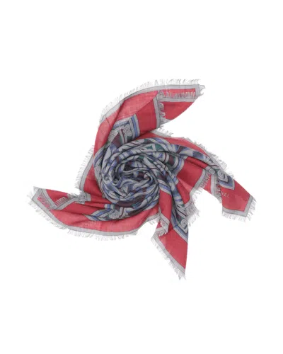 Pre-owned Chanel Cashmere Silk Scarf In Multi