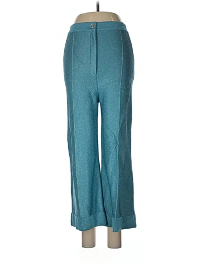 Chanel Casual Pants In Teal
