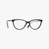 Chanel Cat Eye Eyeglasses In Black