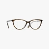 Chanel Cat Eye Eyeglasses In Dark Tortoise 