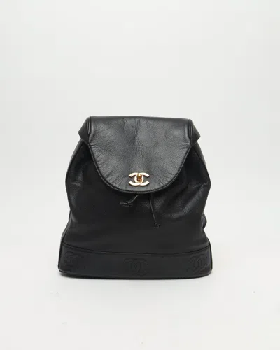 Pre-owned Chanel Caviar Cc Backpack