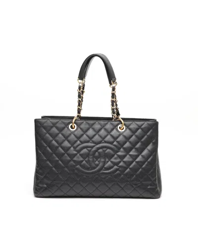 Pre-owned Chanel Caviar (gst) Grand Shopping Tote Bag