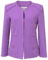 Chanel Cc Button Four Pockets Jacket (authentic Pre-loved)