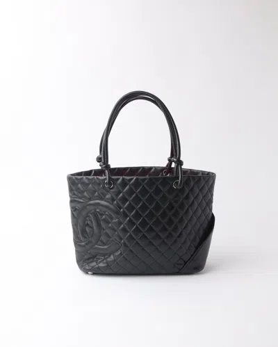 Pre-owned Chanel Cc Cambon Tote