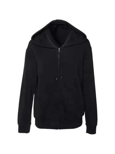 Pre-owned Chanel Cc Camellia Sequined Hoodie In Black