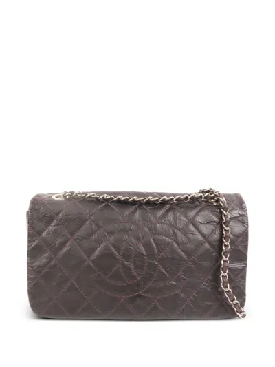 Pre-owned Chanel Cc Chain Shoulder Bag In Brown